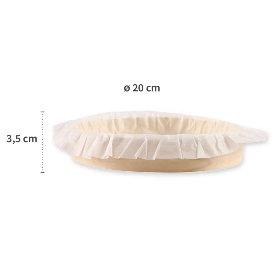 Franz Mensch 38992, Silicone-Coated Wooden Ring Baking Tins, 200/35 mm, with Inlay, image 2, gallery thumbnail