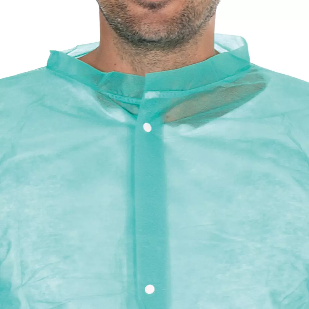 HygoNorm 27407, PP Visitor Gowns, Light, Push Buttons XL, image 11