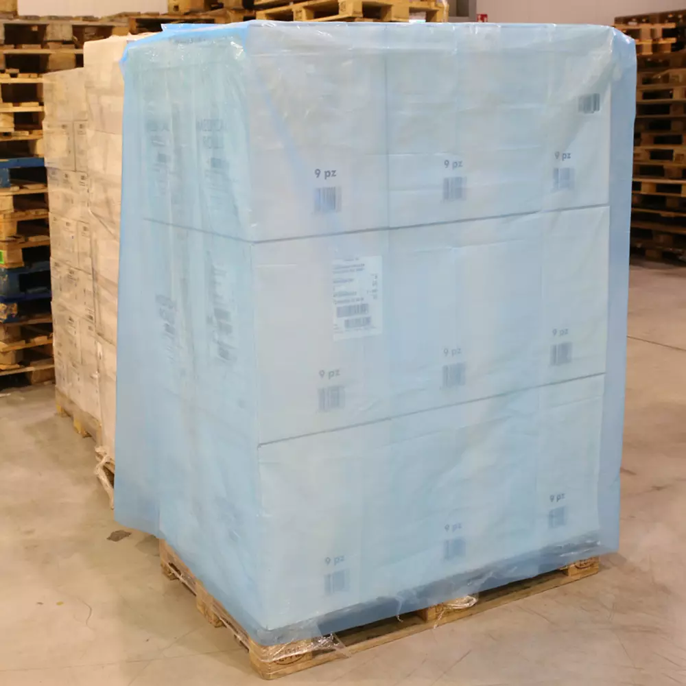 Hygostar 52036, LDPE Pallet Covers, 2100 x 1250 mm, Blue, ~50my, image 2