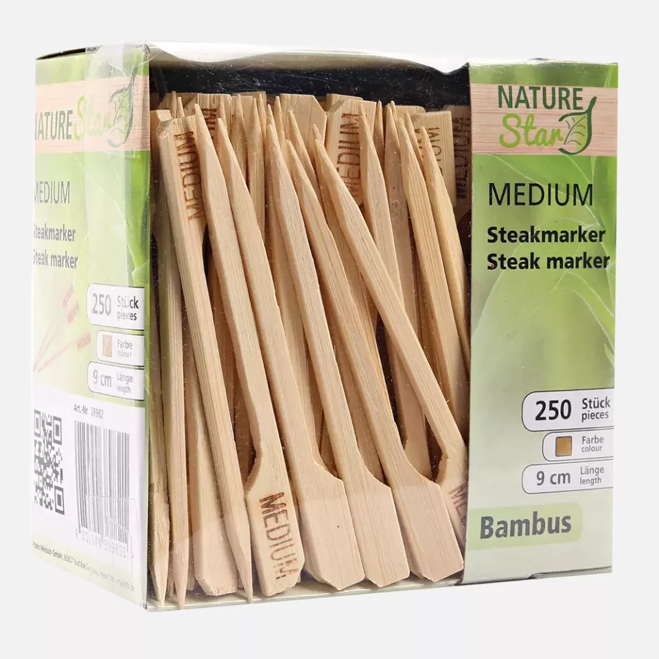 NATUREStar 38982, Well Organic Bamboo Steak Marking Skewers, image 2, gallery thumbnail