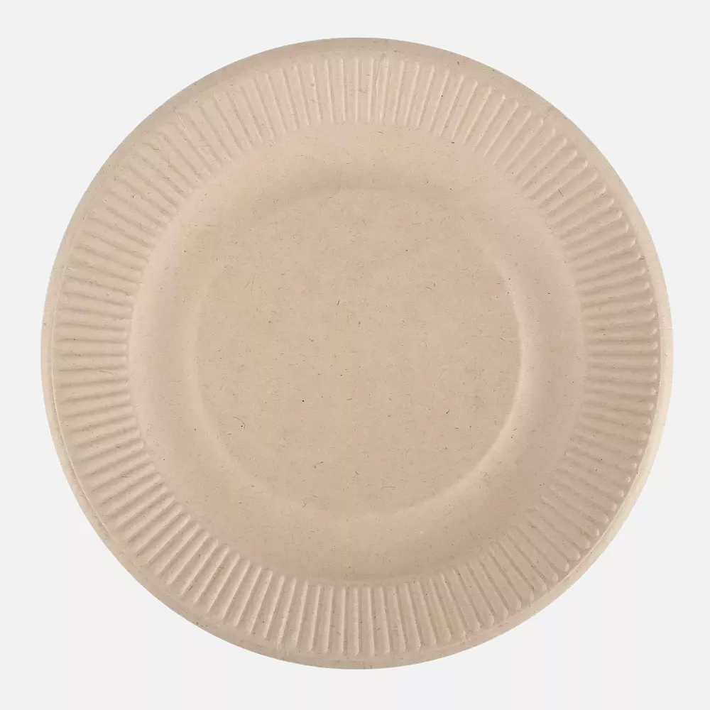NATUREStar 410520, Organic Bagasse Snack Plates, Ø 206 mm, image 4