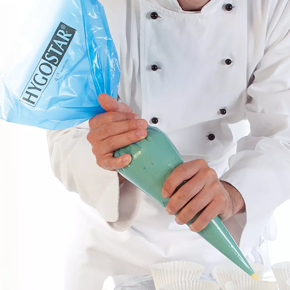 HygoStar 32216, Cool LDPE Pastry Tubes, 59 x 28 cm, Blue