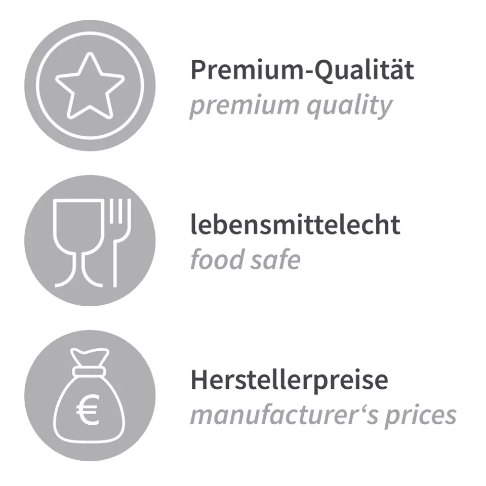 HygoStar 23538, Disposable Aprons, LDPE, 150 x 100 cm, Black, Approx. 60 my, image 5, gallery thumbnail