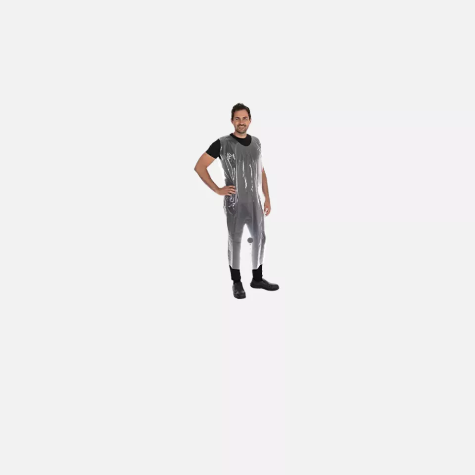 HygoStar 23616, LDPE Full Body Aprons, 30 my, image 2, gallery thumbnail
