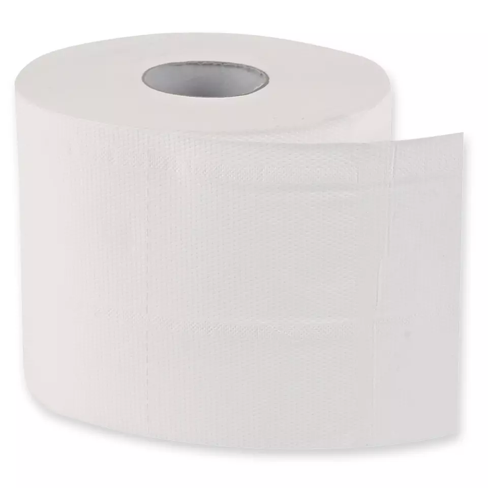 HygoClean 304235, 3-ply Cellulose Toilet Paper, Small Roll, Bright White