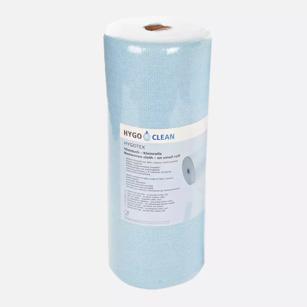 HygoClean 317008, Hygotex Viscose Cleaning Cloths, Small Roll, Blue, image 5