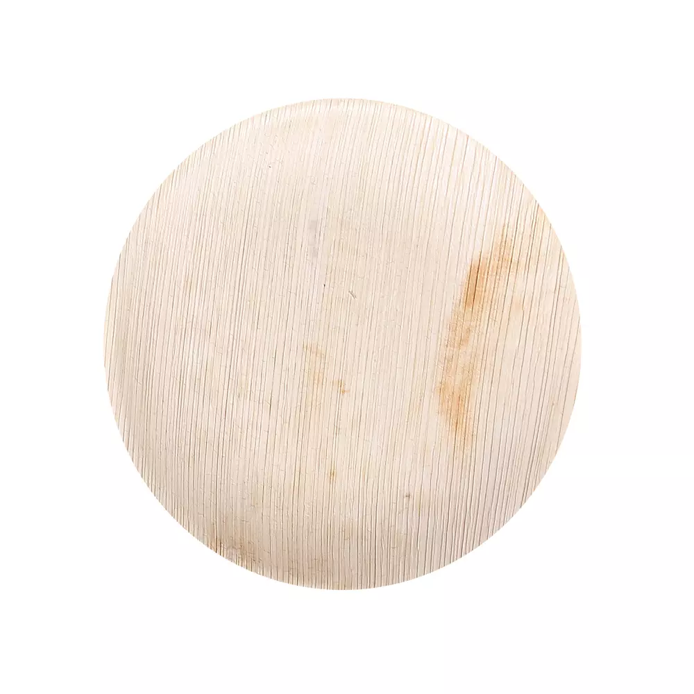 NATUREStar 410613, Organic Round Palm Leaf Plates, ø 200 mm