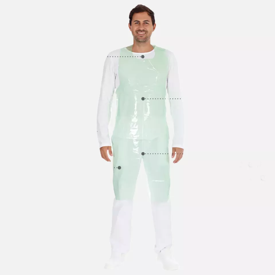 HygoStar 23173, Disposable Aprons on Roll, LDPE, 35 my, image 11, gallery thumbnail