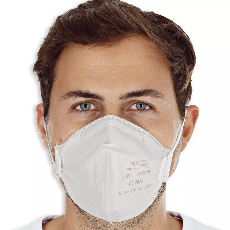 Franz Mensch 29353, FFP3 NR PP Respirators, Vertically Foldable, image 1, gallery thumbnail
