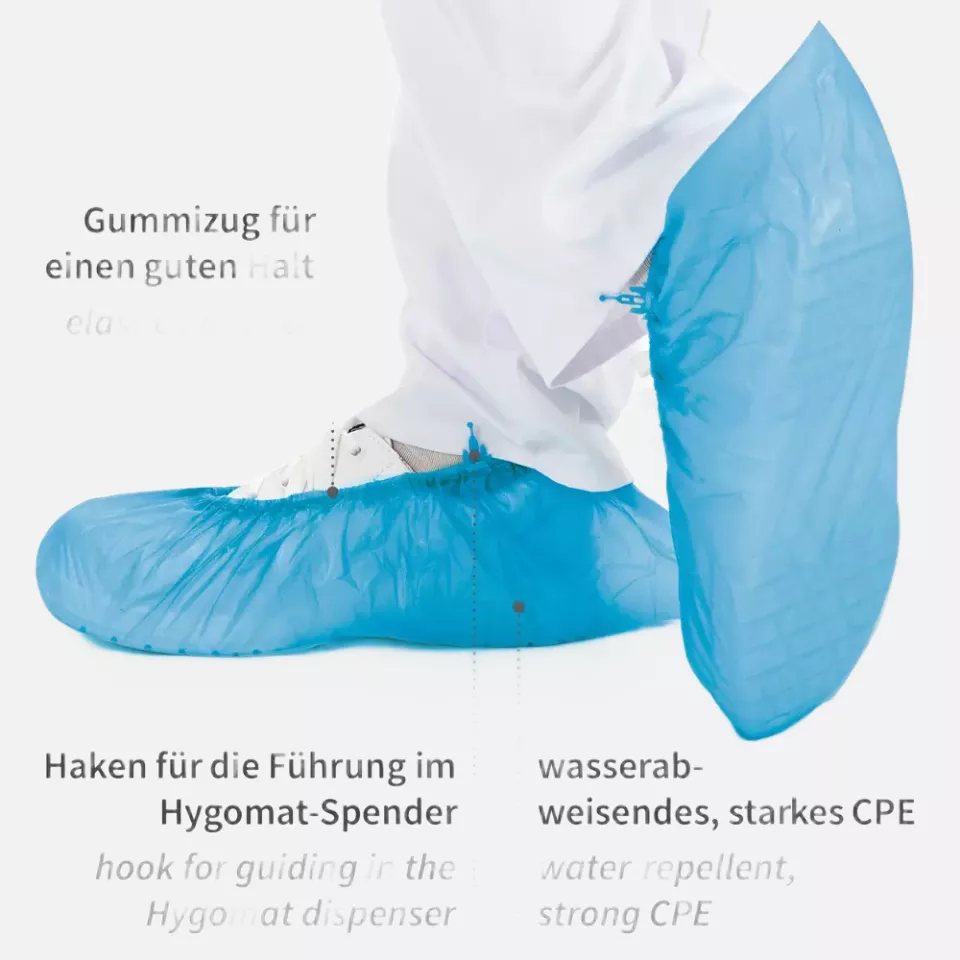 HygoStar 2850H, Hygomat CPE Overshoes, Blue, image 6, gallery thumbnail