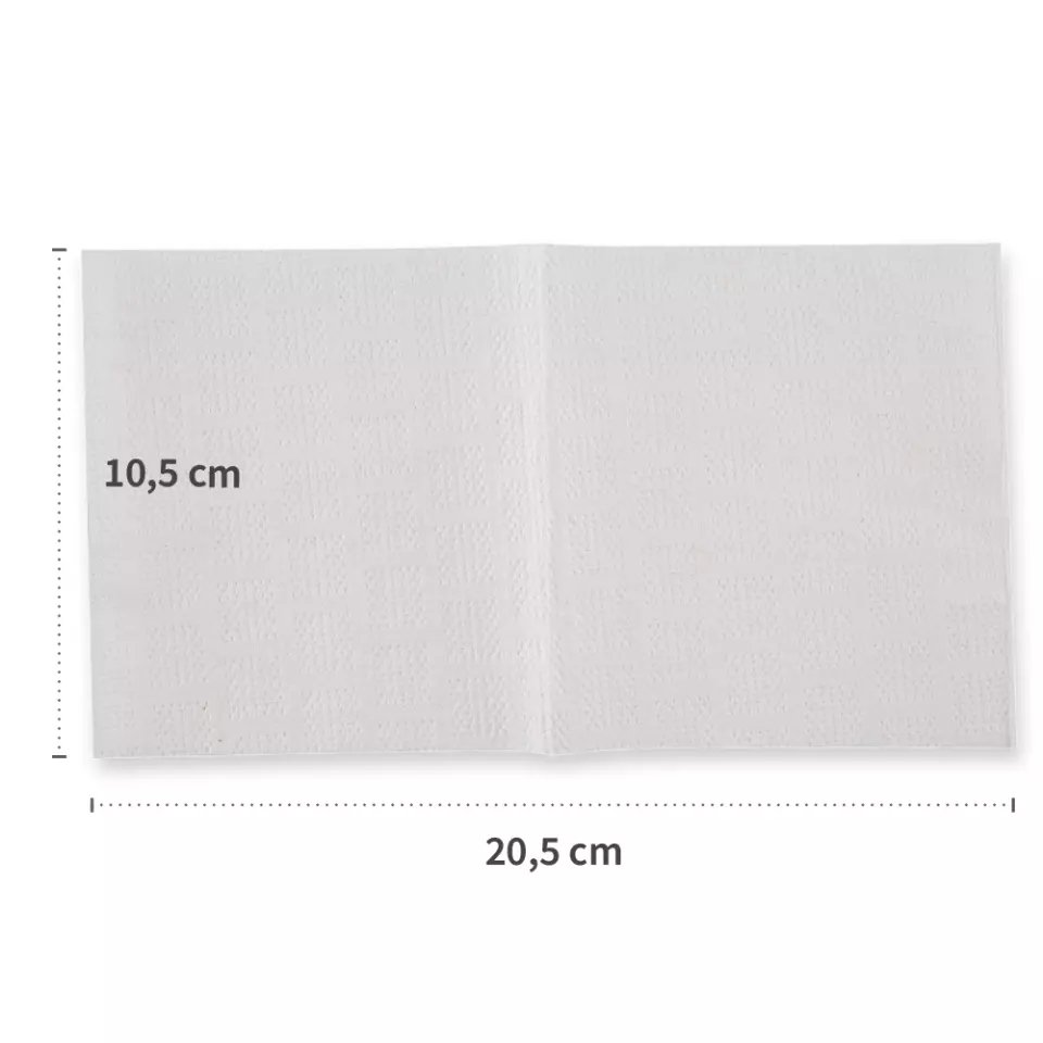 HygoClean 30427, 2-lagiges Interfold Zellstoff-Toilettenpapier, Einzelblatt, Weiß, FSC®-Mix, image 6, gallery thumbnail
