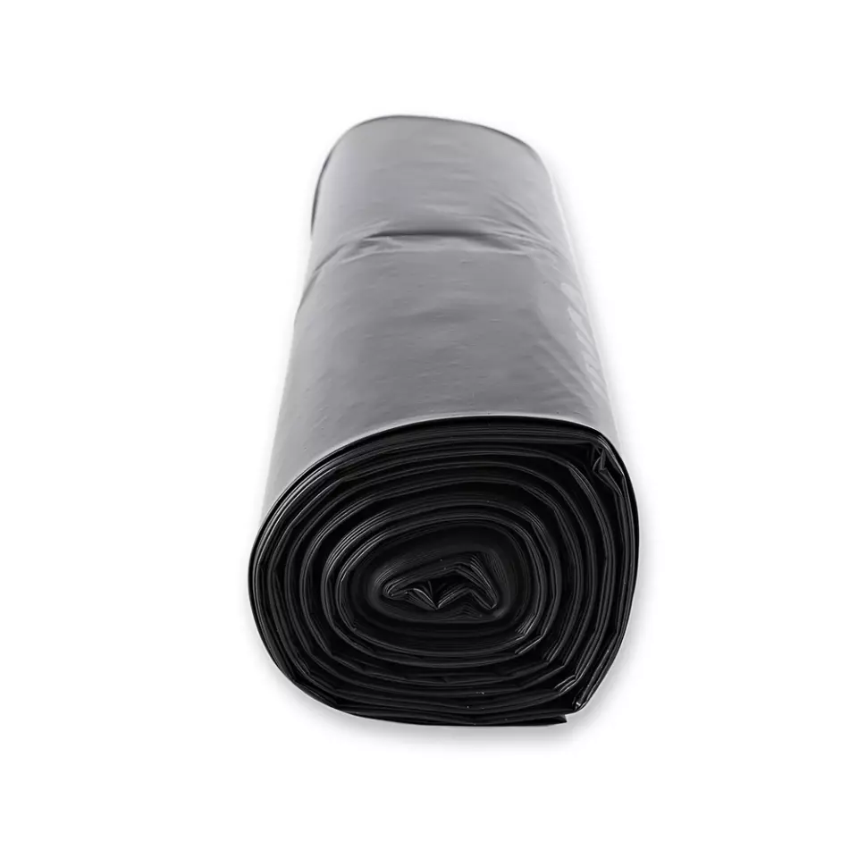 HygoClean 32323, Premium LDPE Waste Bags, 120 l, Black, Roll, image 4, gallery thumbnail