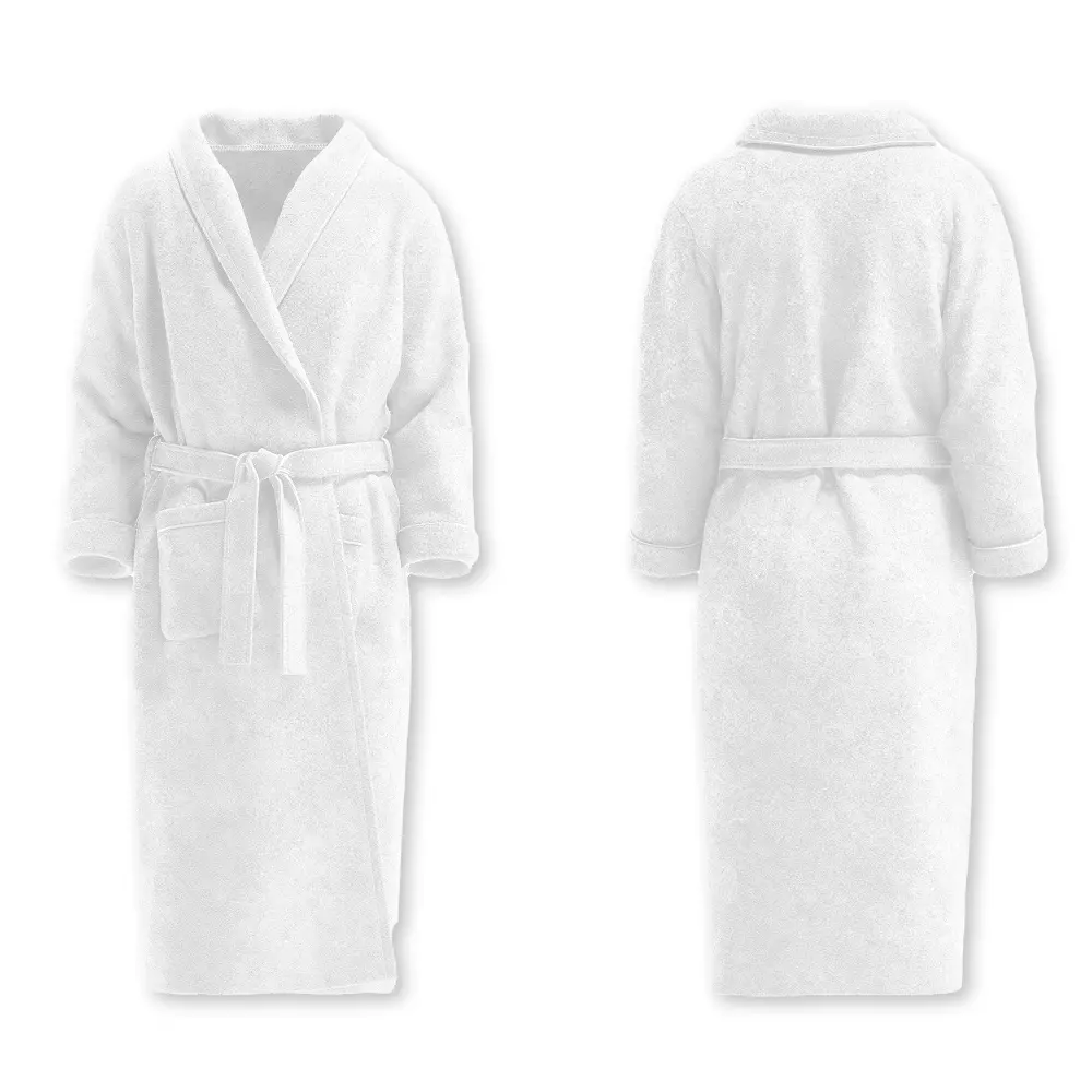 HygoStar 55852, Shawl Collar Cotton Bathrobes, image 2