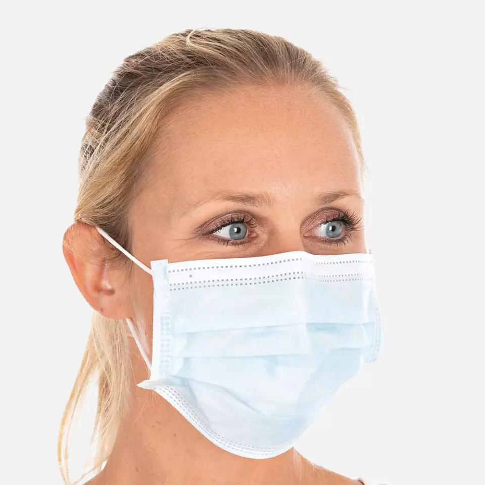 HygoStar 291761, IIR 3-lagige PP-Gesichtsmasken, Blau, image 3, gallery thumbnail