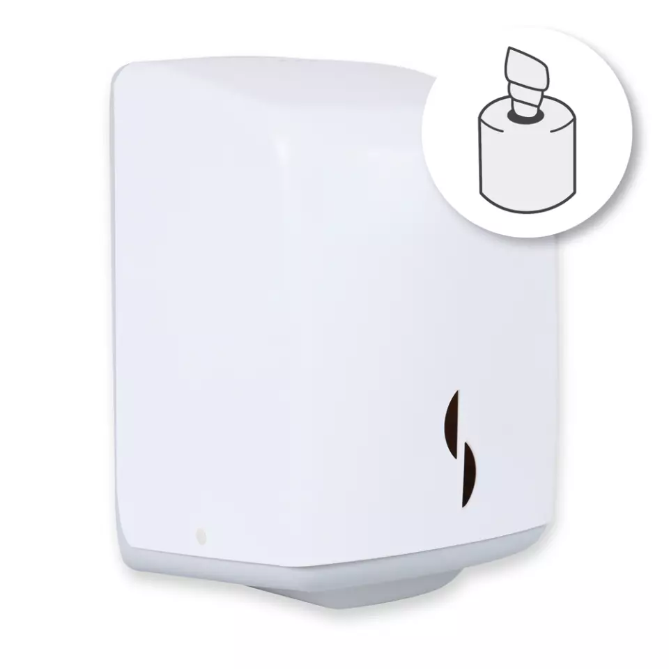 Franz Mensch 888301, Simply Eco Centerfeed Plastic Towel Roll Dispenser, image 2, gallery thumbnail