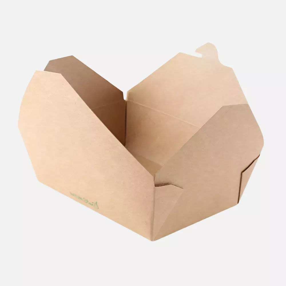 NATUREStar 417321, Menu Bio-Menüboxen, 215 x 162 x 64 mm, Kraftpapier/PE, FSC®-Mix, image 4