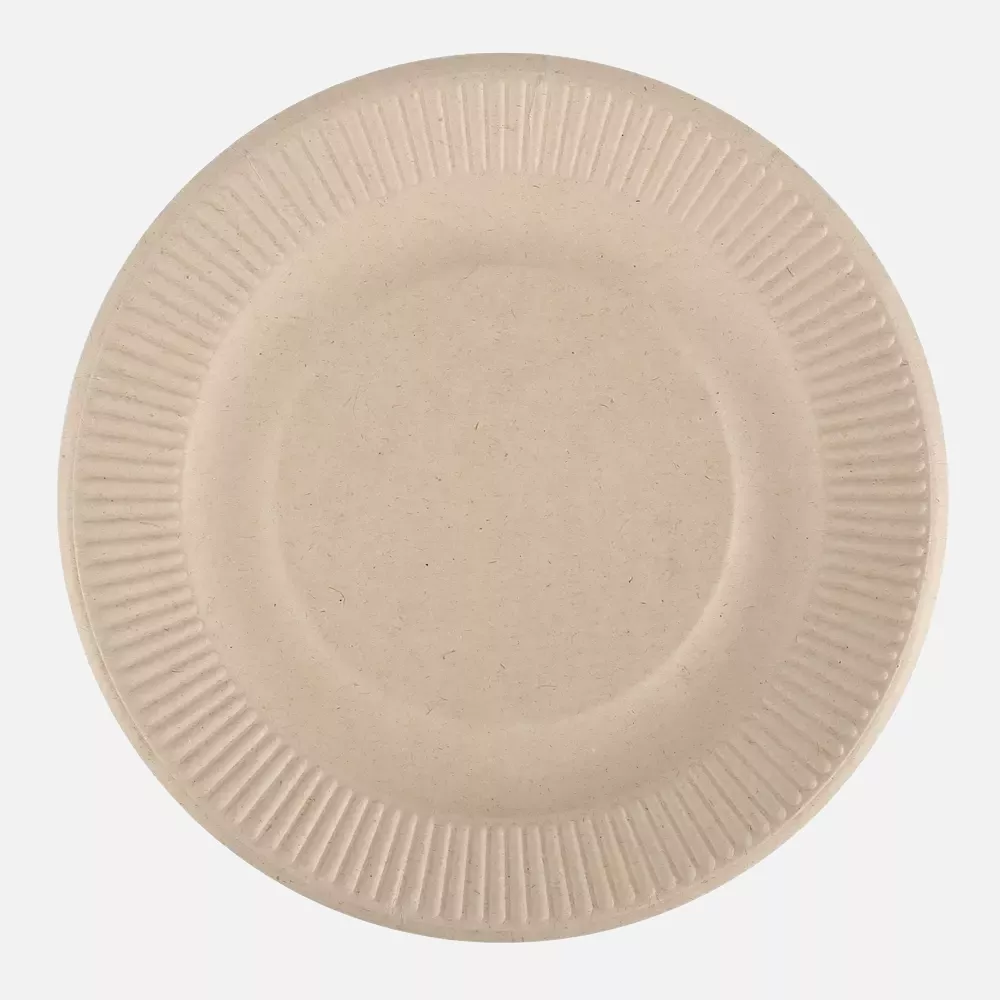 NATUREStar 410522, Organic Bagasse Snack Plates, Ø 228 mm, image 4