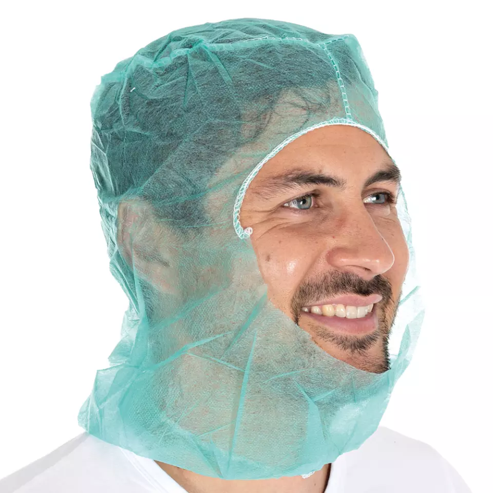 HygoStar 13247, Astro PP Industry Caps, Green, image 2, gallery thumbnail