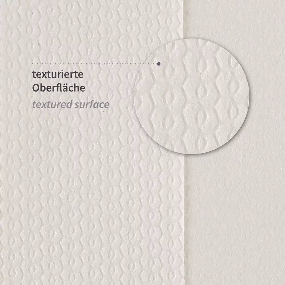 HygoClean 317431, Premium Airlaid Wiping Cloths, Pleated, White, image 3