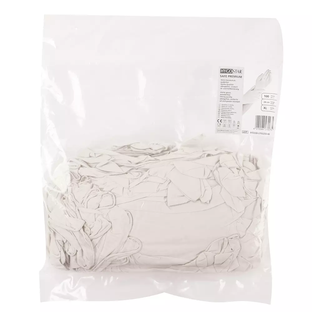 HygoStar 27000B, Safe Premium Nitril-Handschuhe, Puderfrei, image 2