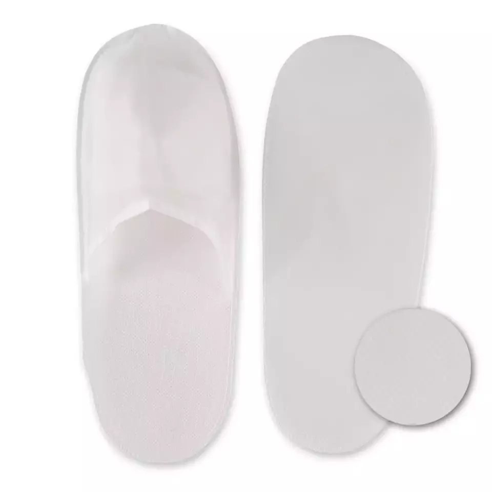 HygoNorm 55519, Closed PP Slippers, White, image 1, gallery thumbnail