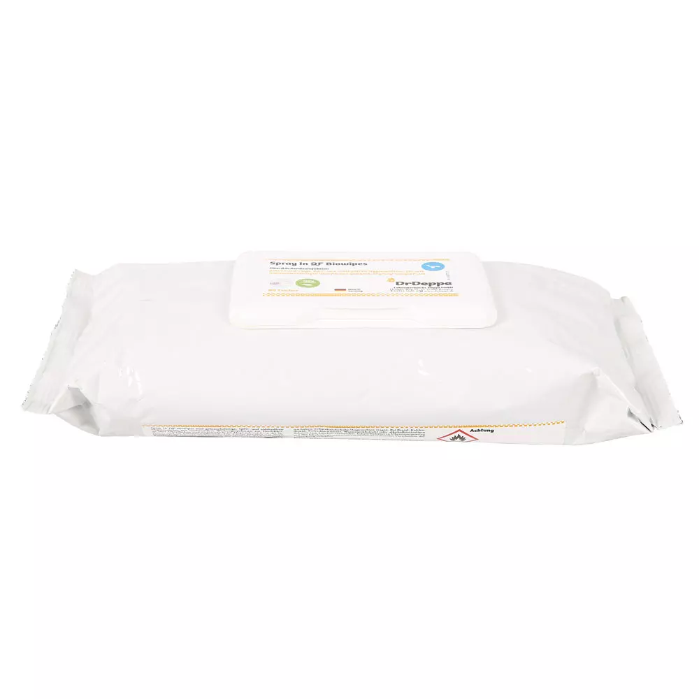 Franz Mensch 31531, Spray In QF Alcoholic Surface Disinfection Wipes, Cellulose, image 2