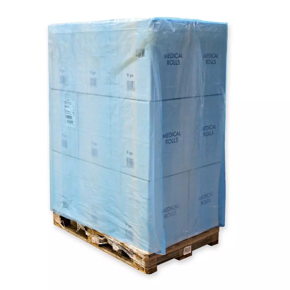 HygoStar 52046, LDPE Pallet Covers, 2000 x 1300 mm, ~36my, Blue, image 1, gallery thumbnail