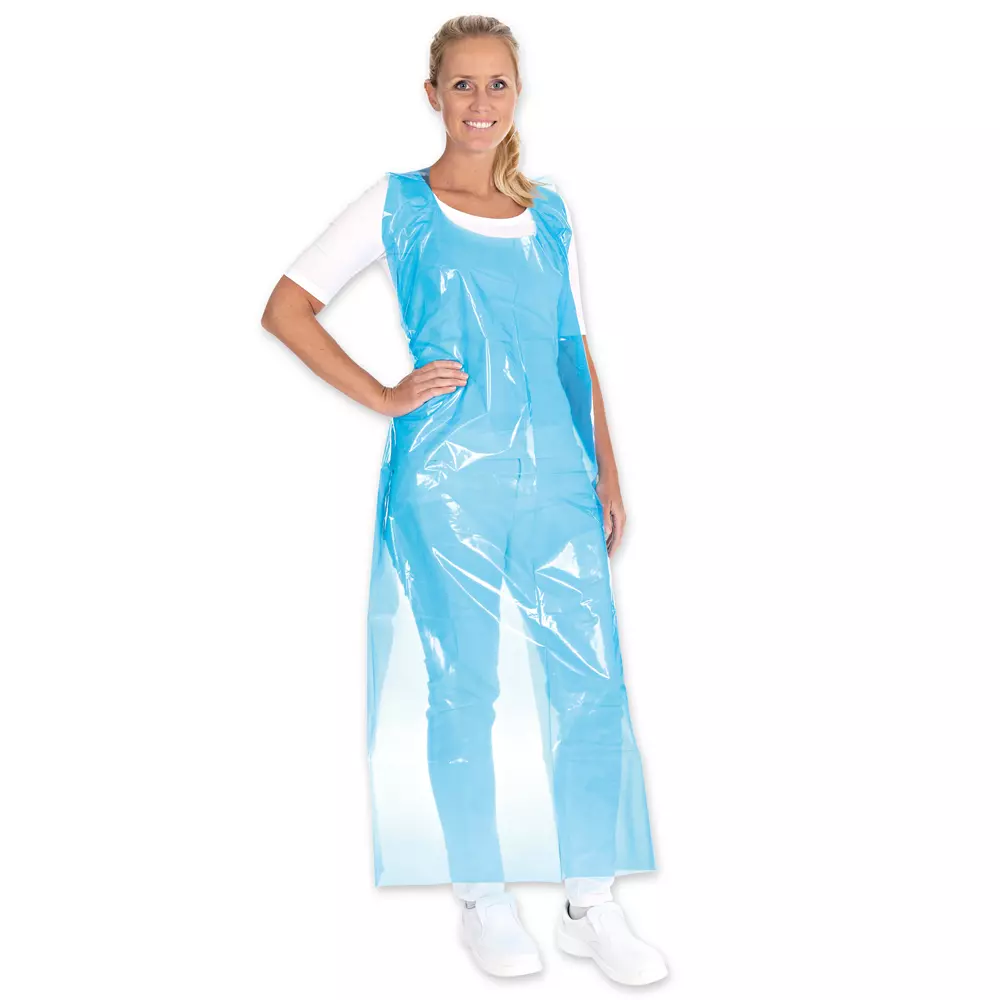 HygoStar 2356, Disposable LDPE Aprons, 60 my, 125 x 75 cm, image 2