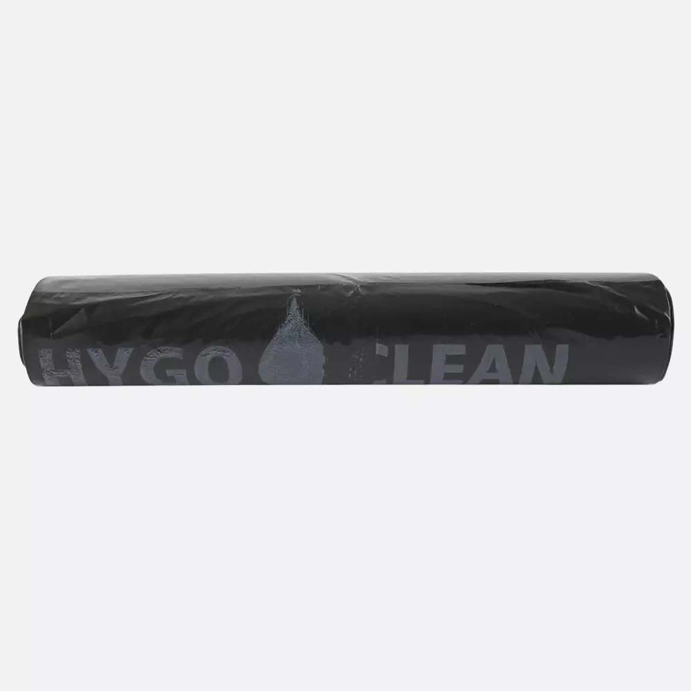 HygoClean 32303, Eco LDPE Waste Bags, 120 l, Black, Roll, image 3