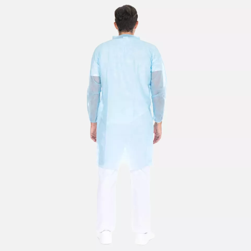 HygoNorm 274521, PP Velcro Visitor Gowns, Light, image 9, gallery thumbnail
