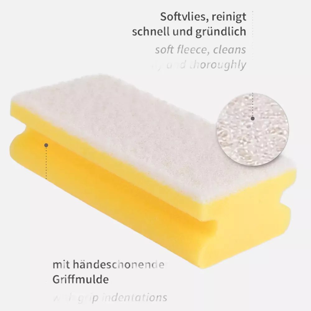HygoClean 301650, Foam/Soft Fleece Pad Sponges, Colour, image 6