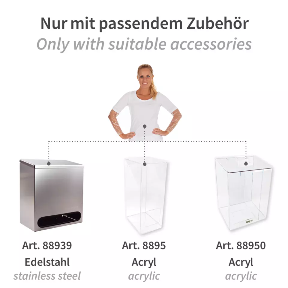 HygoNorm 28219, Light PE Oversleeves, Transparent, image 4, gallery thumbnail