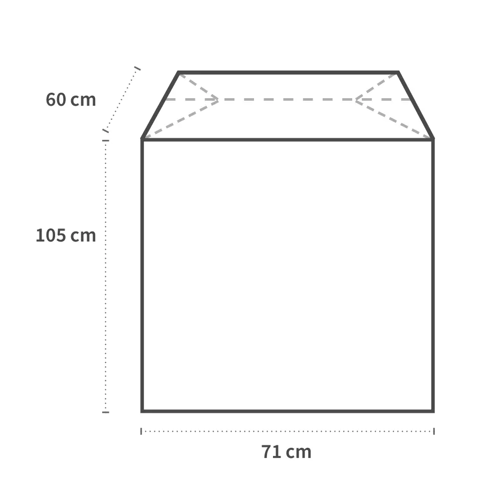 HygoStar 5228, HDPE Roll Bedside Table Covers, image 4