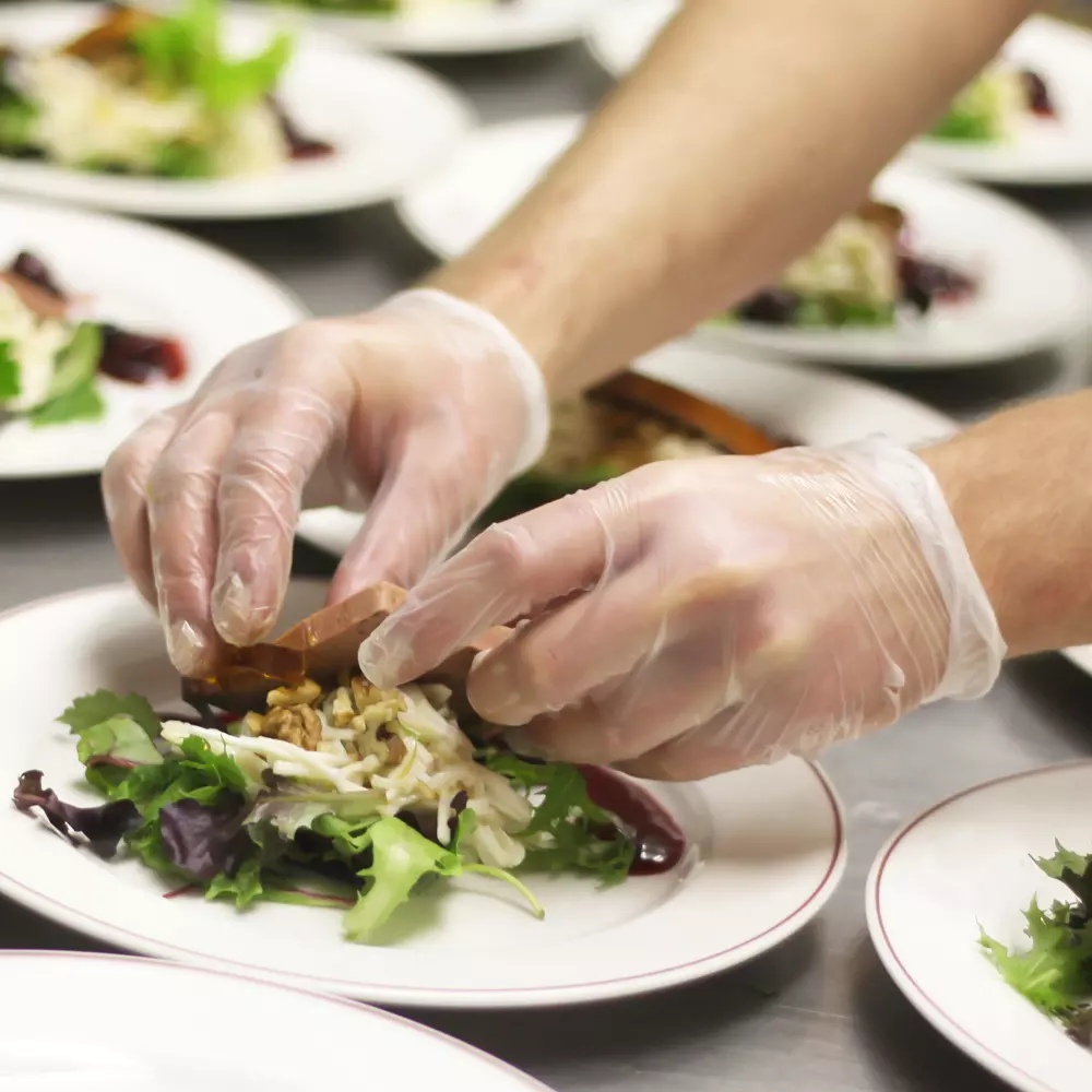 HygoStar 2690, Classic Vinyl Powdered Gloves, image 2