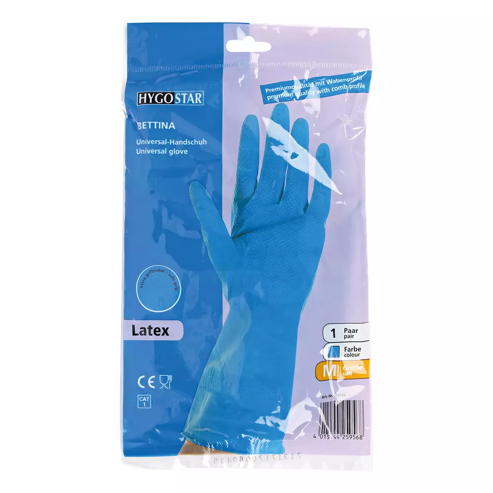 HygoStar 25906, Bettina Household Gloves, Latex, image 1