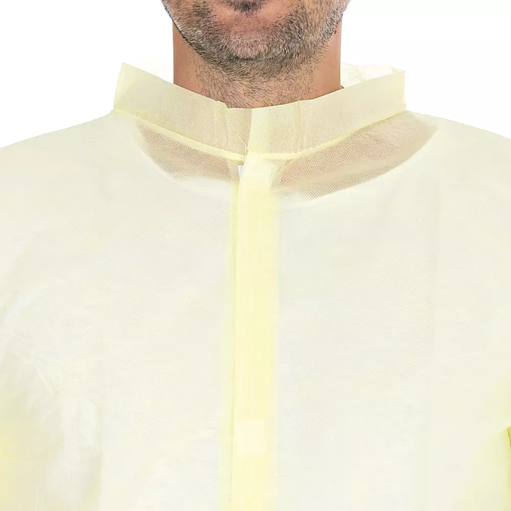 HygoNorm 274824, Light PP Gowns, XXXXL, Yellow, image 4