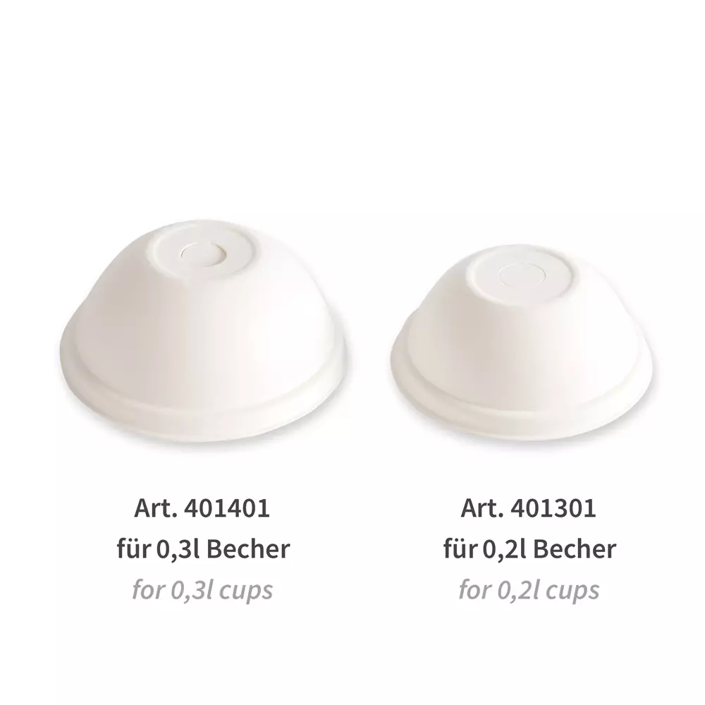 NATUREStar 401301, Organic Bagasse Dome Lids