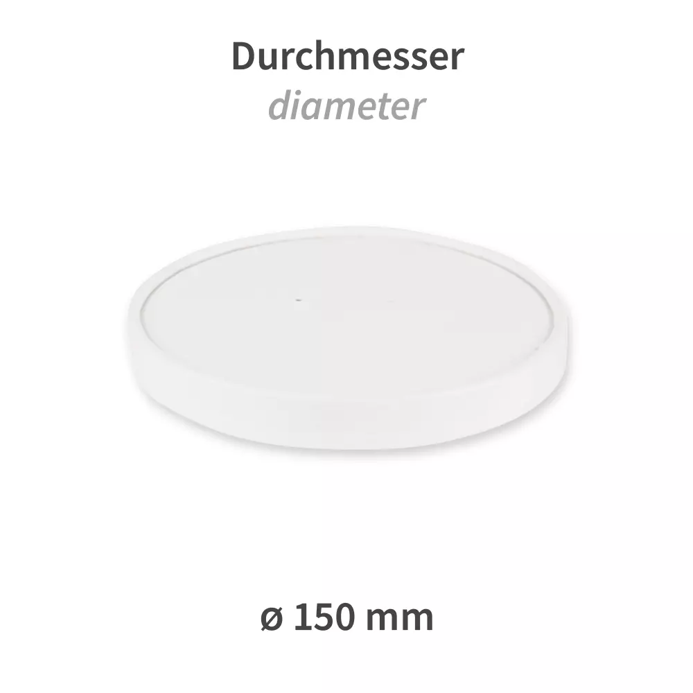 NATUREStar 418115, Paperboard Lids, Ø 150 mm, For Salad Bowls, image 2