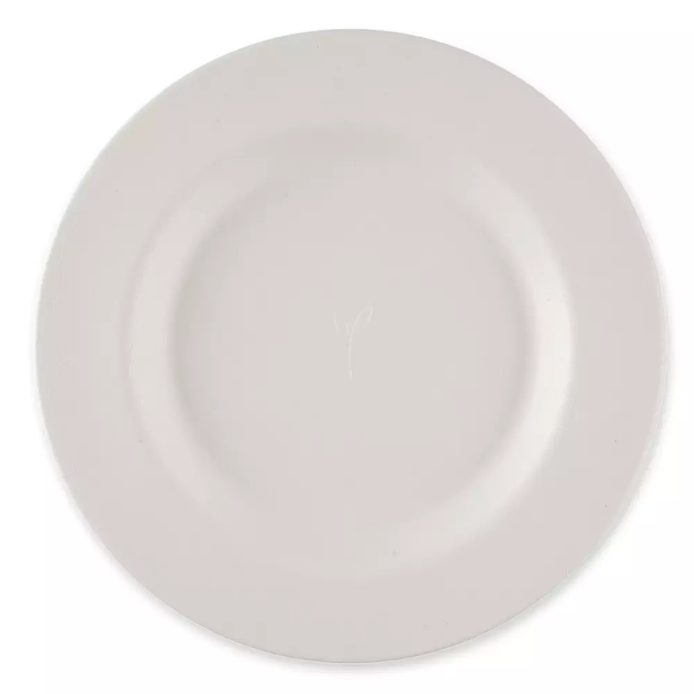 NATUREStar 410260, Gourmet Round Bagasse Plates, Ø 270 mm