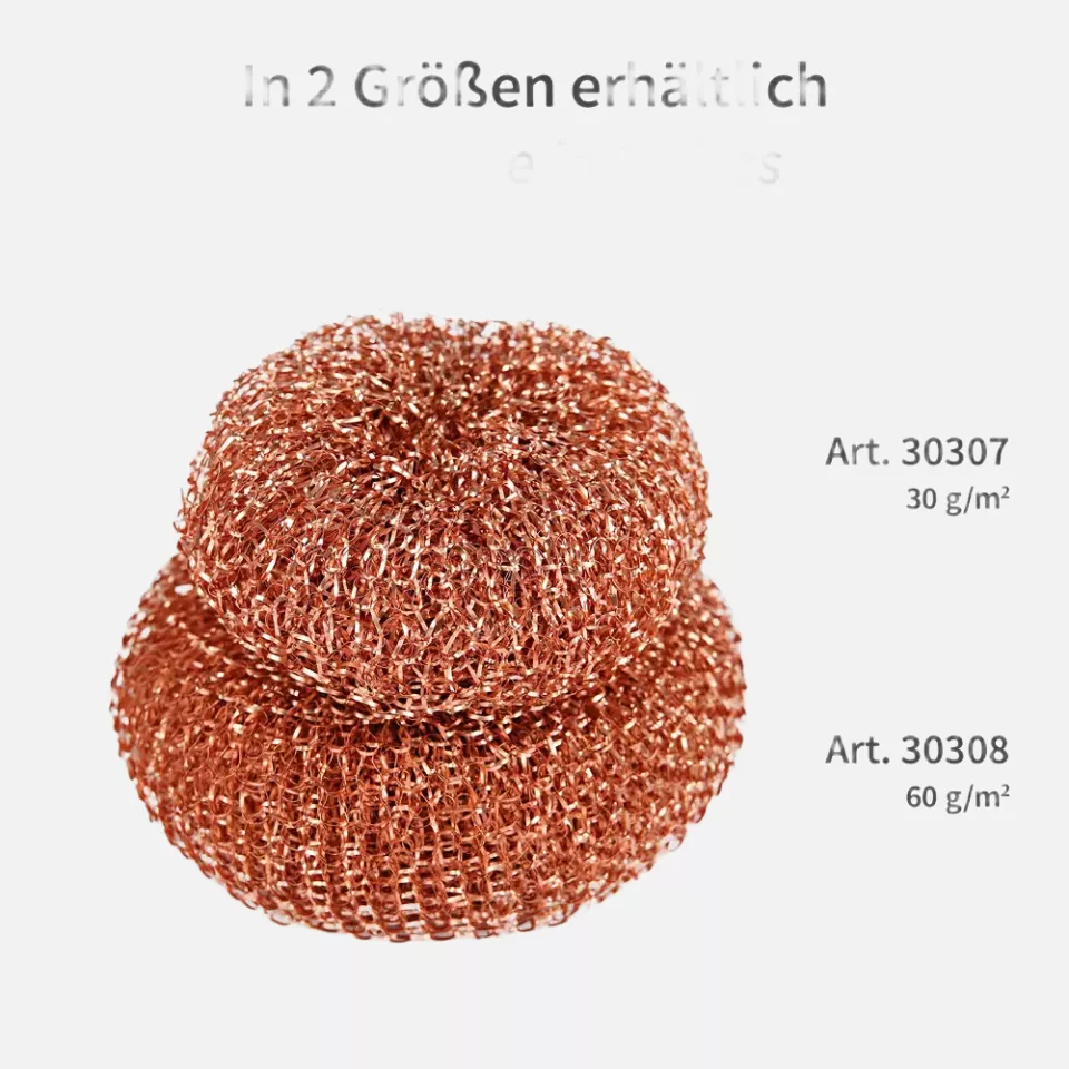 HygoClean 30308, Copper Scouring Pads, image 3, gallery thumbnail