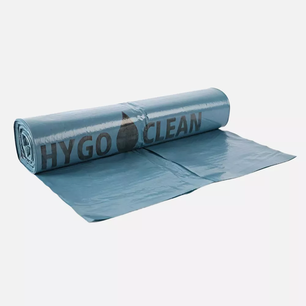 HygoClean 32556, Light LDPE Waste Bags, 120 l, Blue, Roll, image 2