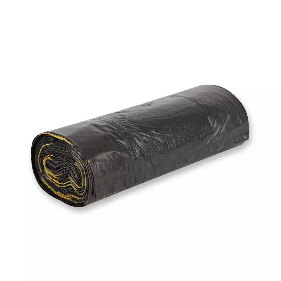 HygoClean 32455, Eco LDPE Garbage Bags with Drawstring, 30 l, Grey, Roll, image 1, gallery thumbnail