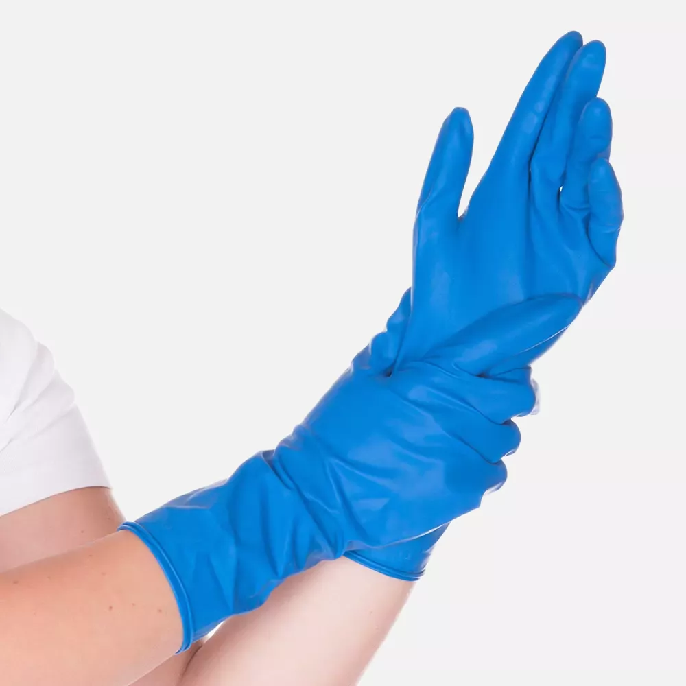 HygoStar 25033, High Risk Latex Chemical Protection Gloves, image 2