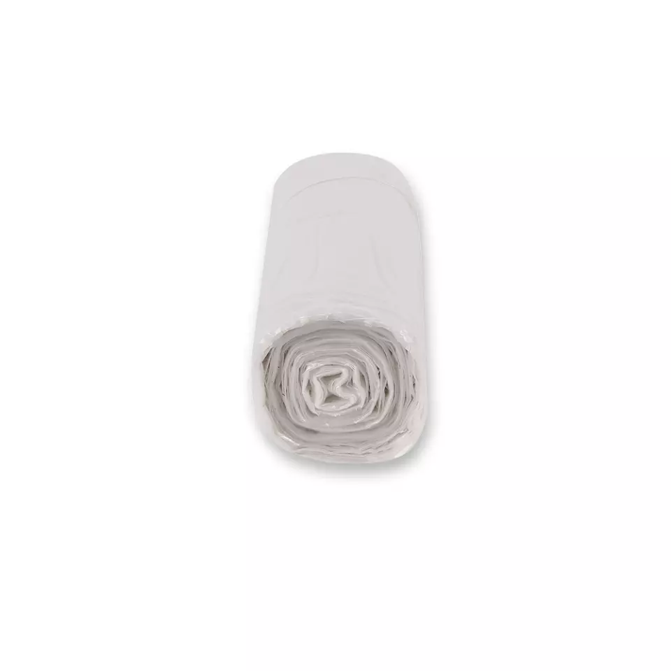 HygoClean 32988, HDPE Garbage Bags with Handle, 18 l, Transparent, Roll, image 4, gallery thumbnail