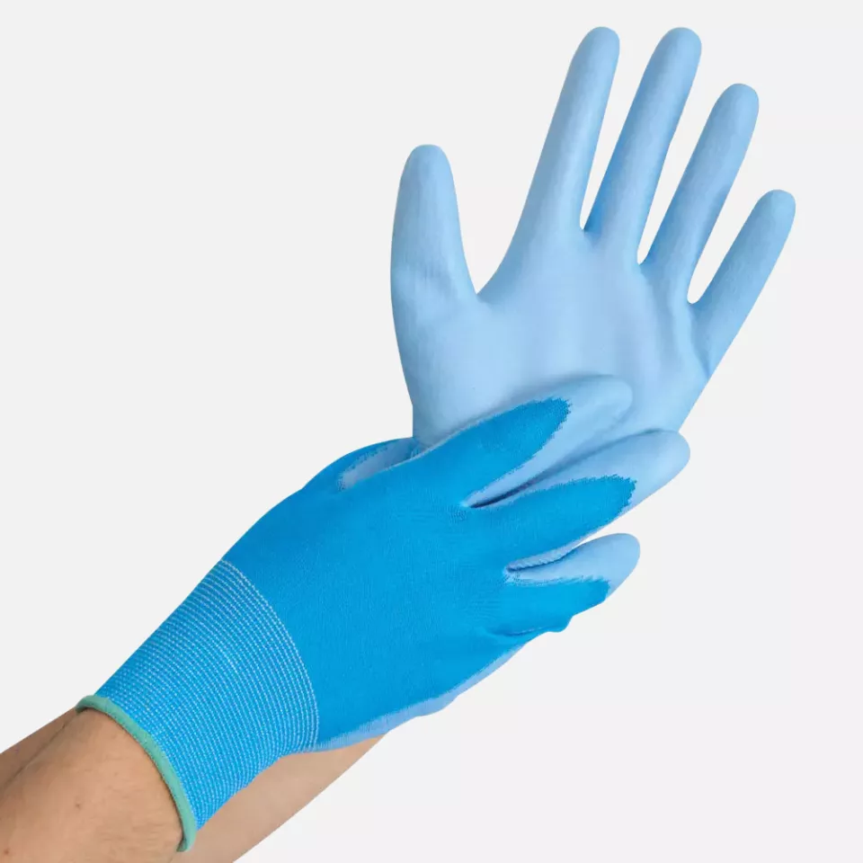 HygoStar 33352, Ultra Flex Hand Fine Knit Gloves, PU Coating, image 1, gallery thumbnail