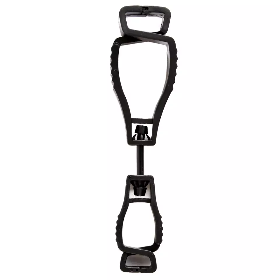Franz Mensch 89090, Plastic Glove Clips, Black, image 1, gallery thumbnail