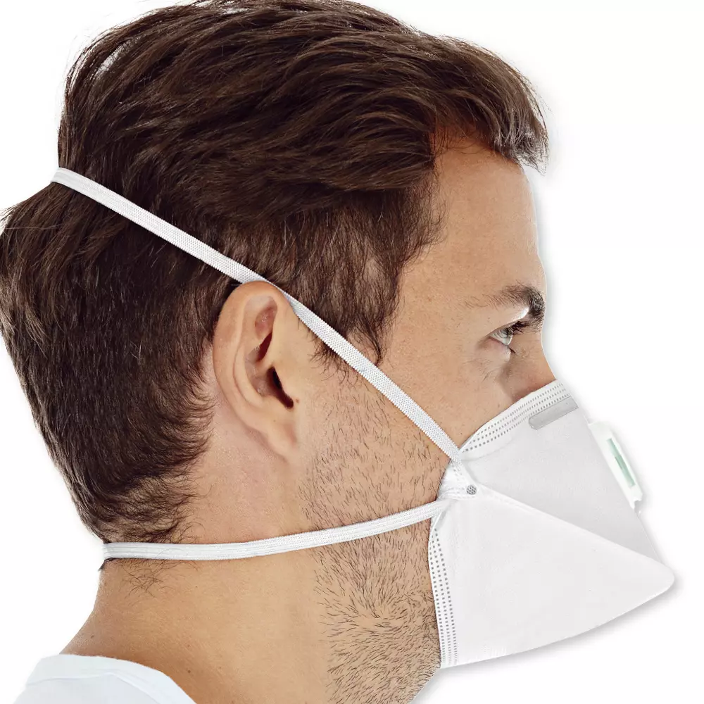HygoStar 29359, FFP3 NR PP Respirators, With Valve, Horizontally Foldable, image 3