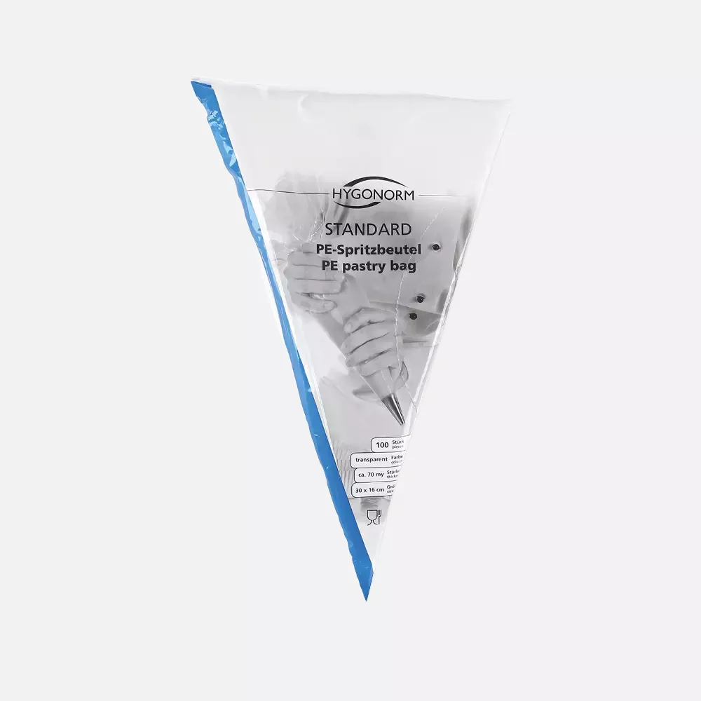 HygoNorm 32248, Blocked LDPE Pastry Tubes, 30 x 16 cm, Transparent, image 2