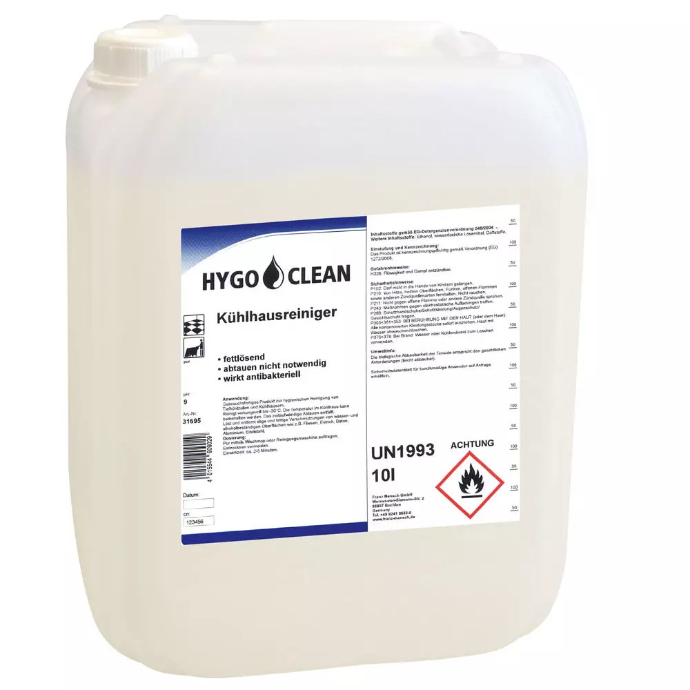HygoClean 31695, Cold Store Cleaner, 10 l, image 1