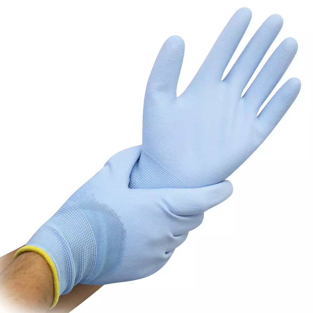HygoStar 333522, Ultra Flex Hand 3/4-Coated Knit Gloves, PU